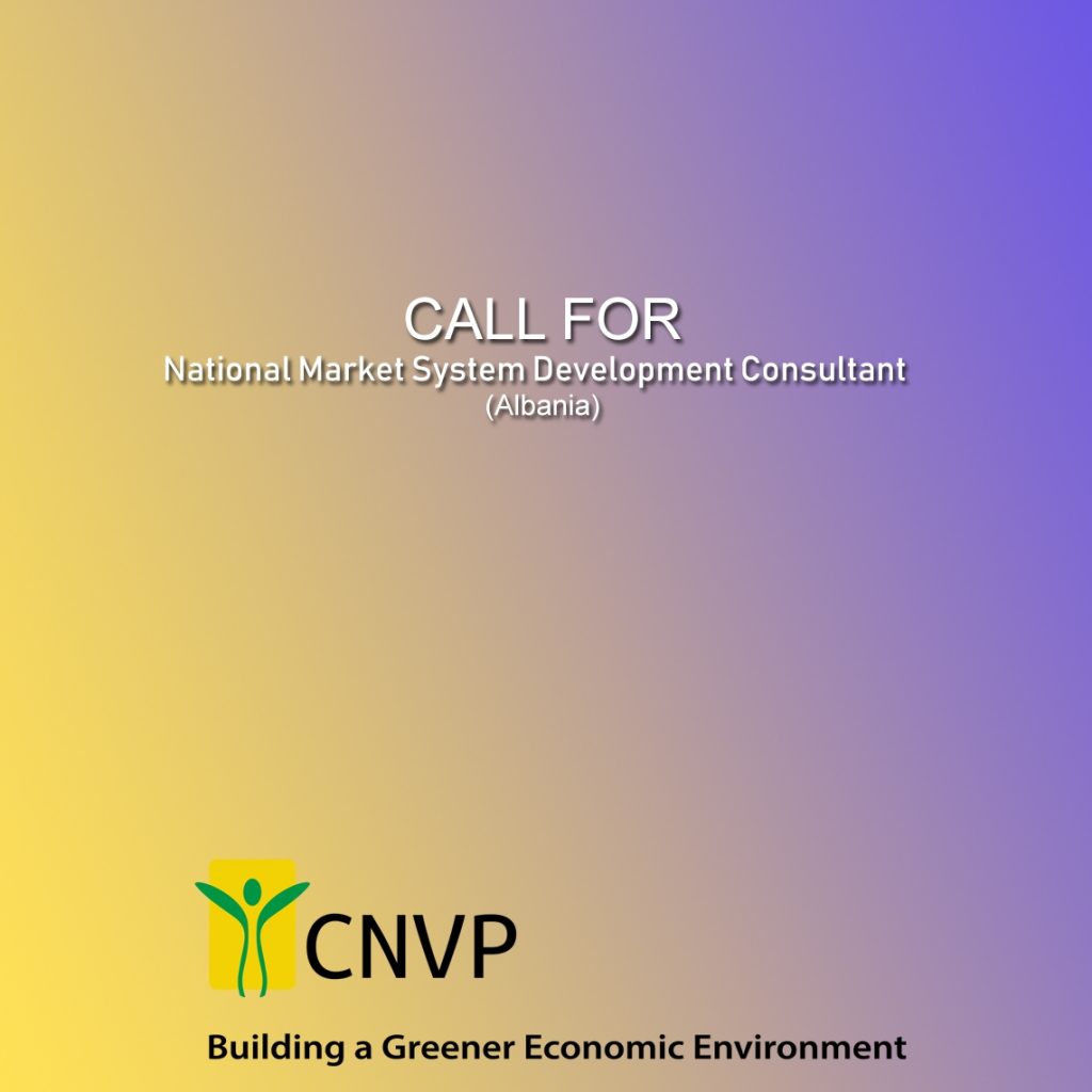 Call for National Market System Development Consultant