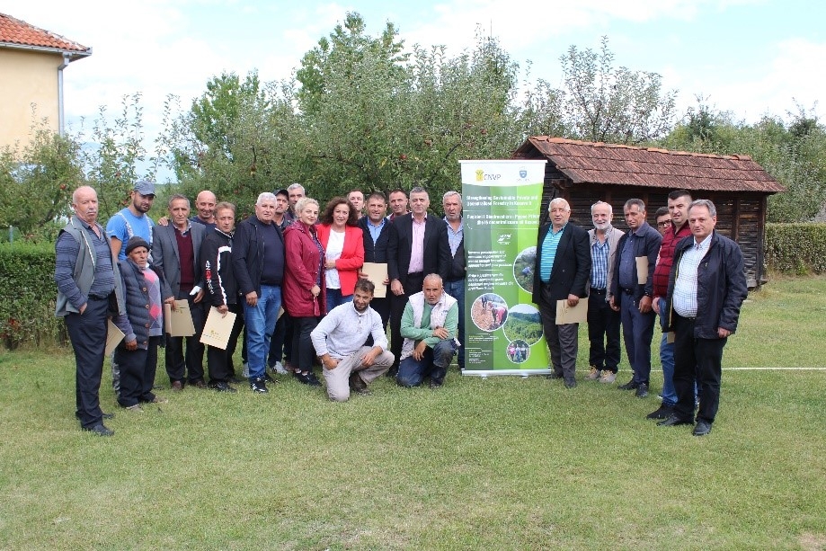 Information meeting on joint forest management in Peja Municipality