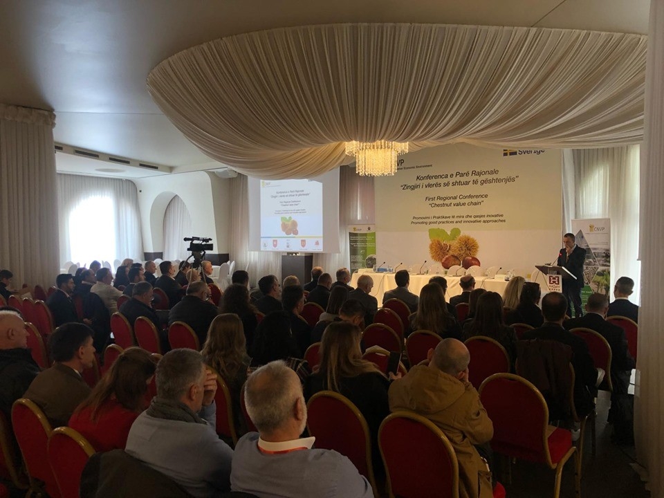 CNVP Kosovo organized Regional Conference for “Value Added Chain of Chestnuts”