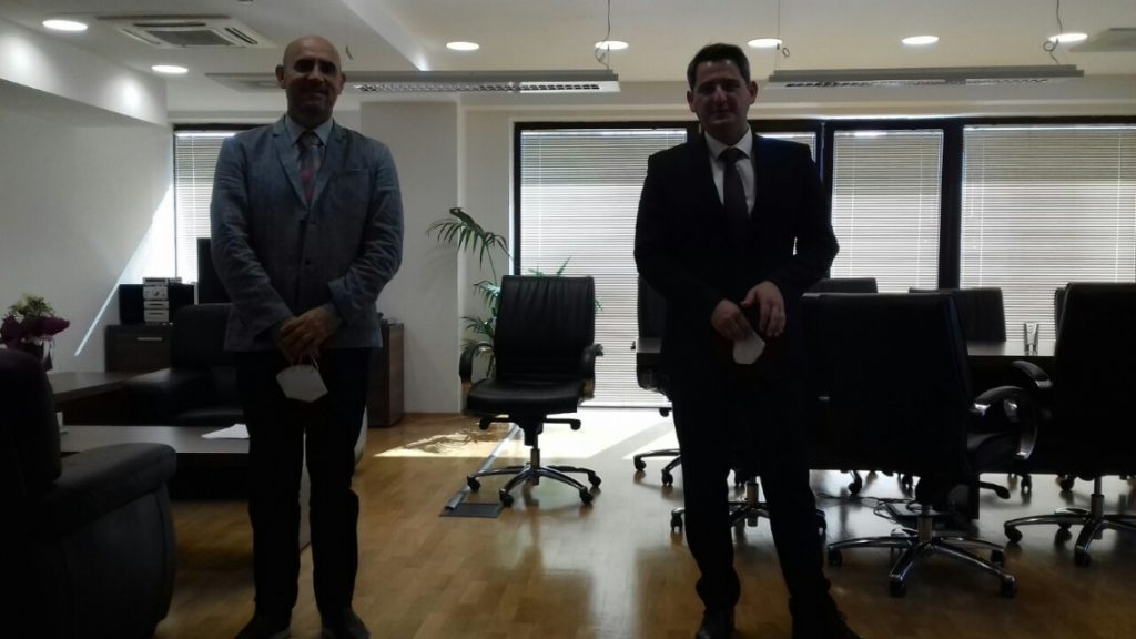 CNVP held a meeting with the Minister for Environment and Physical Planning in North Macedonia