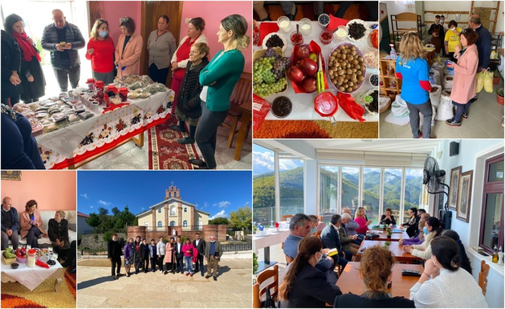 Swedish Ambassador Ms. Elsa Hastad visited CNVP programme in DIber region, Albania