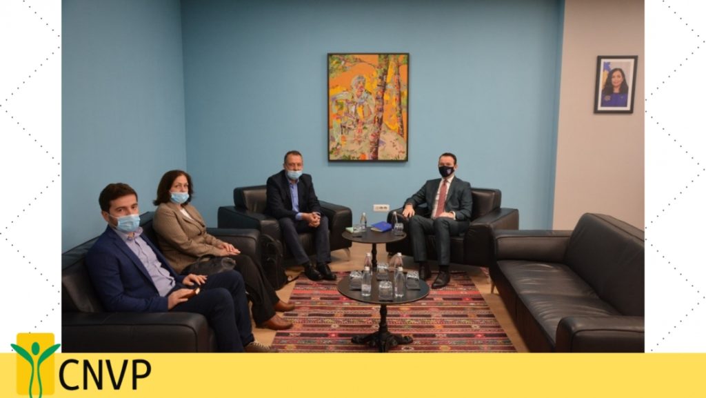 CNVP meeting with the Minister of the MAFRD in Kosovo