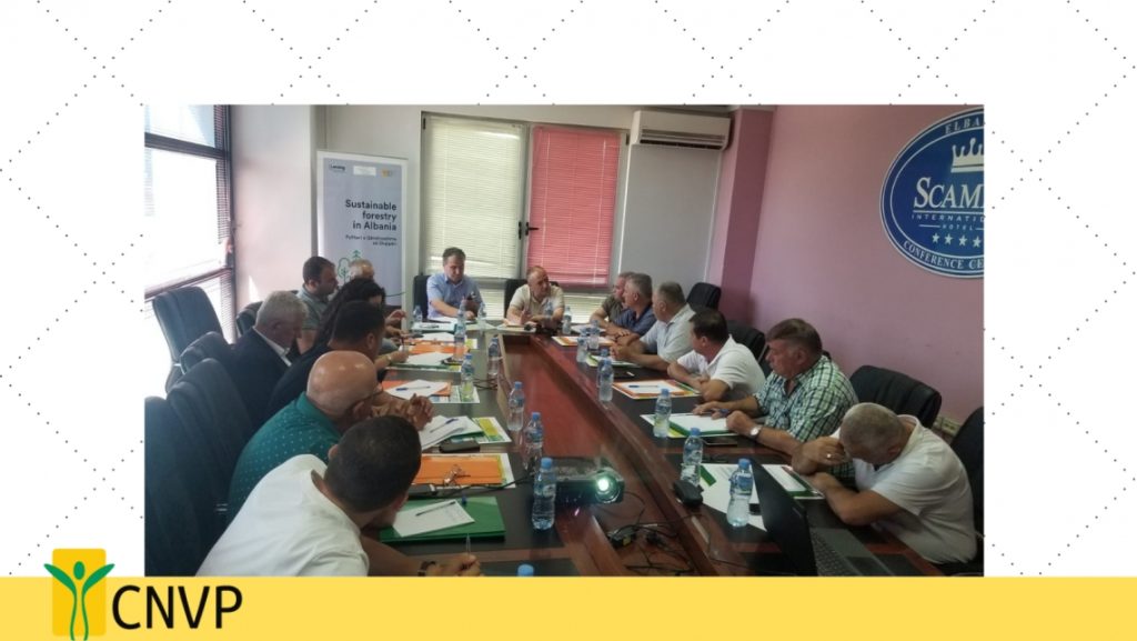 CNVP organized the third round table with actors dealing with forest management in Elbasan region
