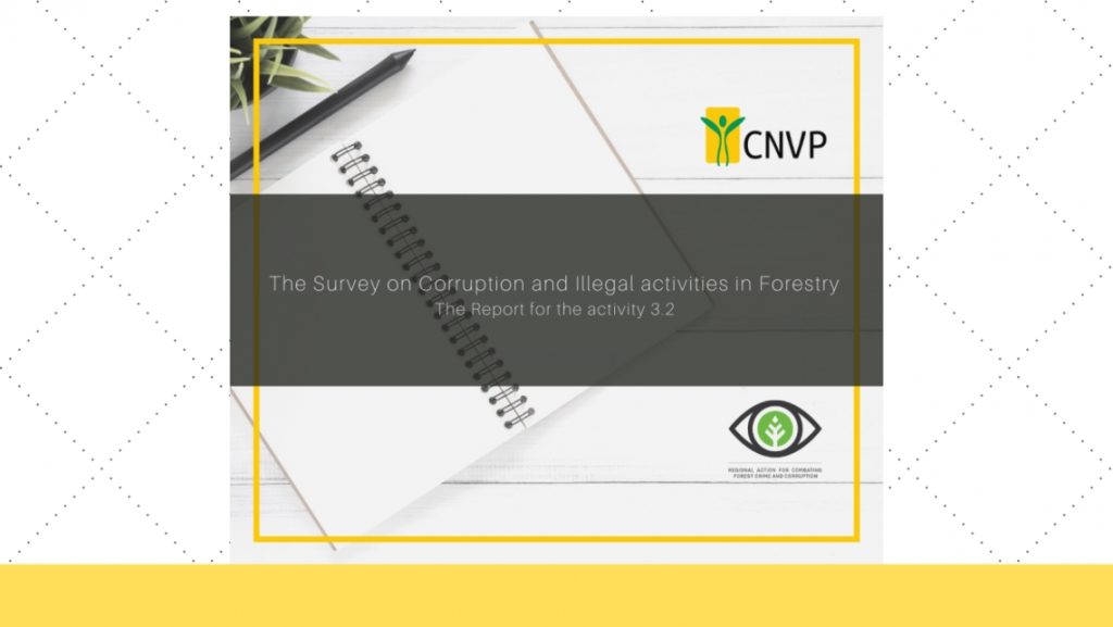 The Survey on  Corruption and Illegal activities in forestry