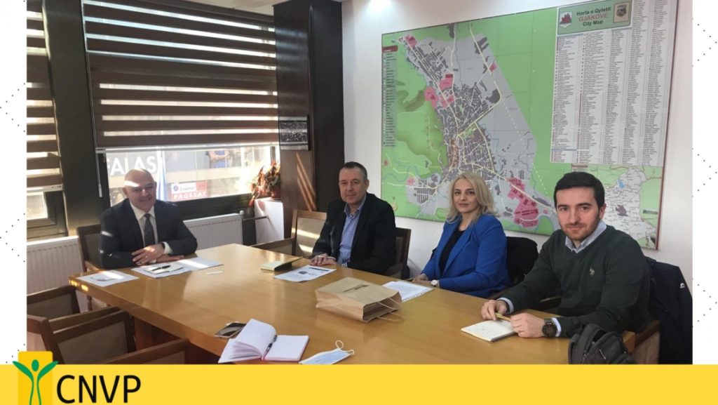 CNVP Kosovo had a meeting with the Mayor of the Gjakova Municipality