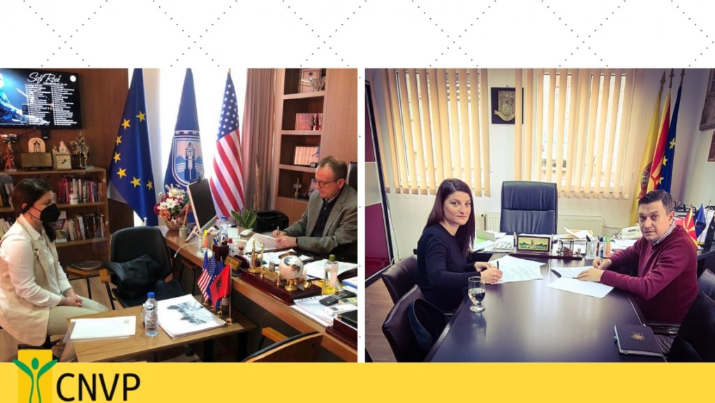 Signed Memorandum of Understanding (MoU) with the Municipalities in North Macedonia