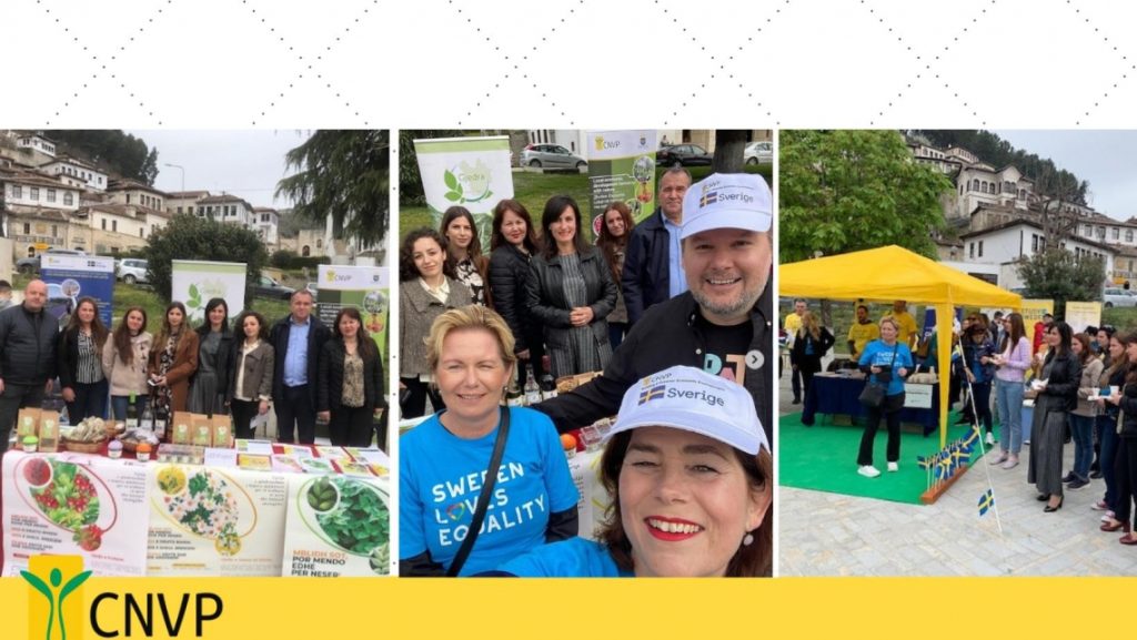 CNVP Albania participated in the “Sweden on Tour” organized in Berat, Albania