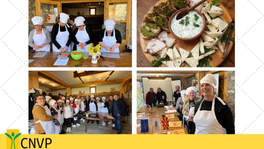 Workshops dedicated to food presentation and matching with wines, Dihovo, North Macedonia