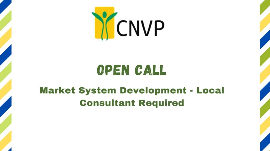 Market System Development – Local Consultant Required