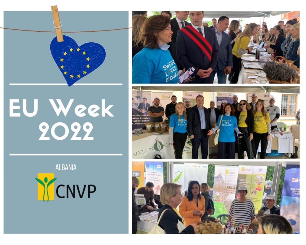 Europe week 2022 in Albania