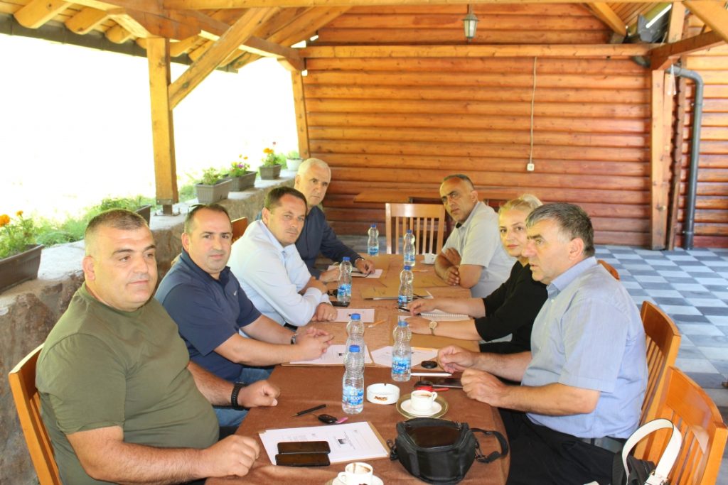 Coordination meeting with municipality of Peja on biomass production