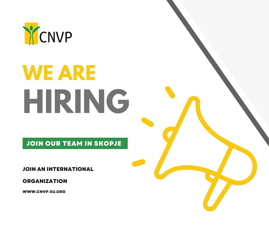 Job openings for four positions in North Macedonia