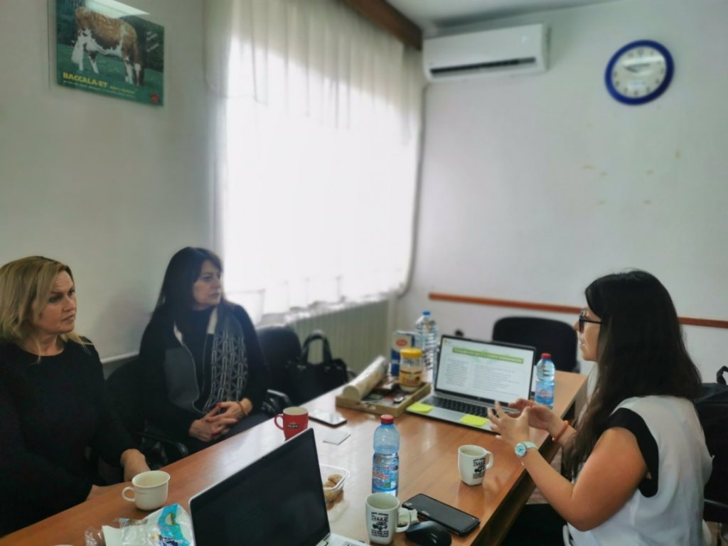 Meeting between CNVP North Macedonia team and Association of Women Farmers – Moja Farma
