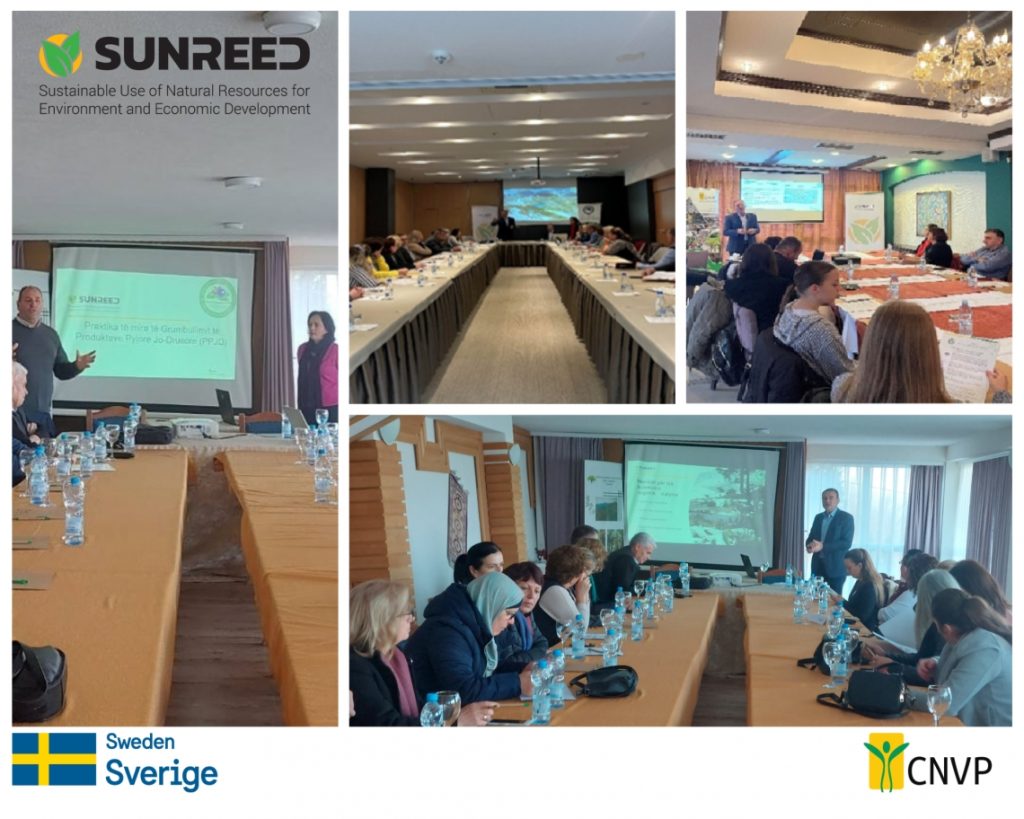 Regional training sessions for sustainable collection of NWFP and cultivation of MAPs