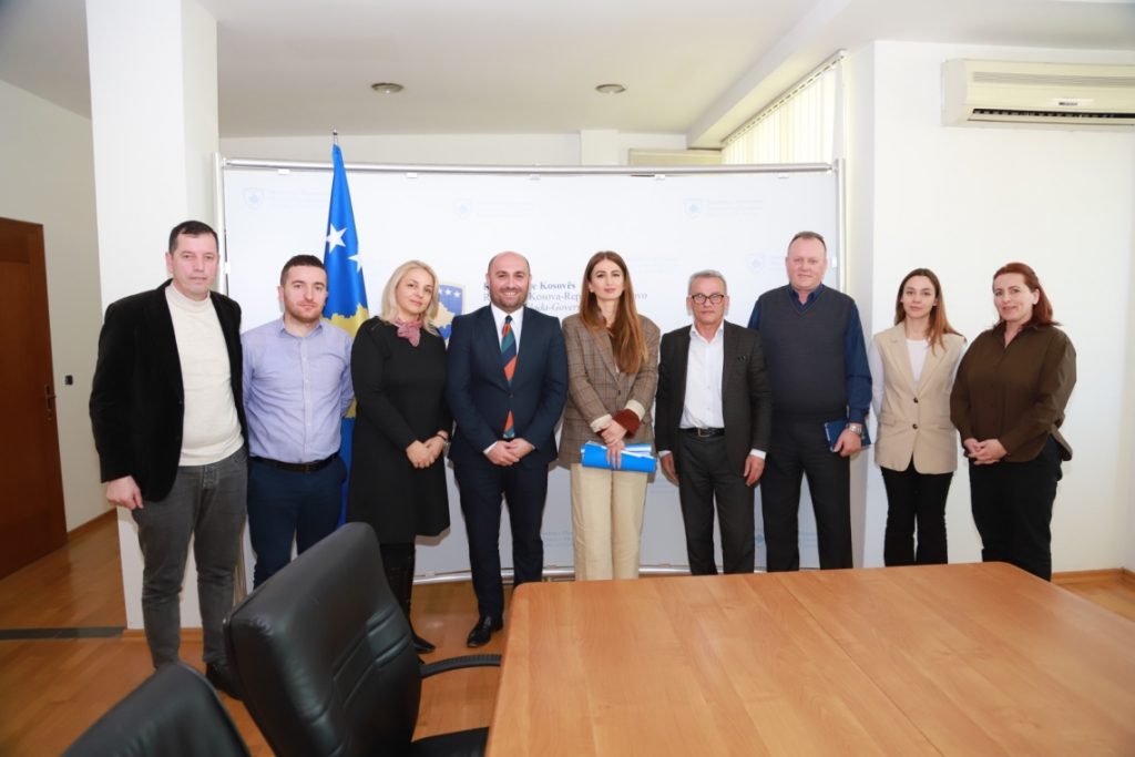 Consultation meeting between CNVP Kosovo, Ministry of Economy and the municipality of Shtime