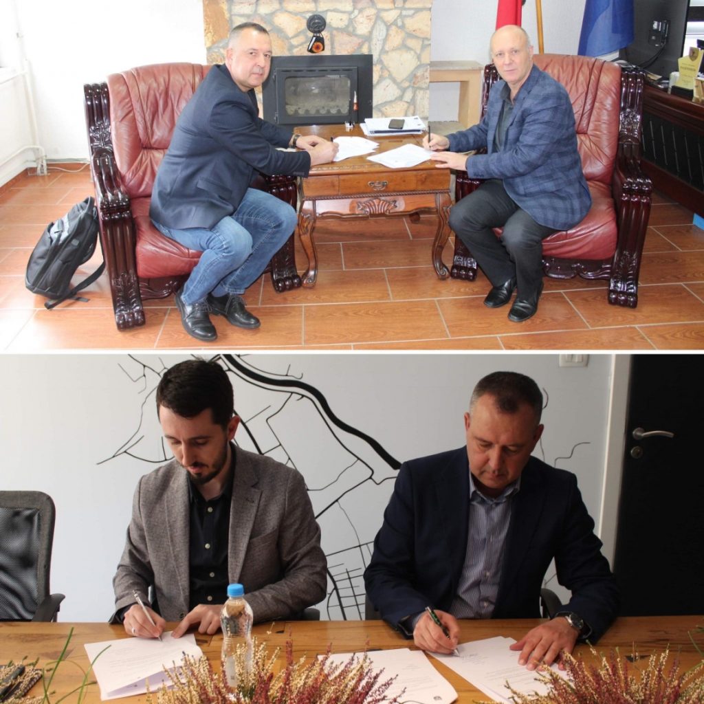 CNVP signed two MoU’s with Municipality of Kaçanik and Kamenica