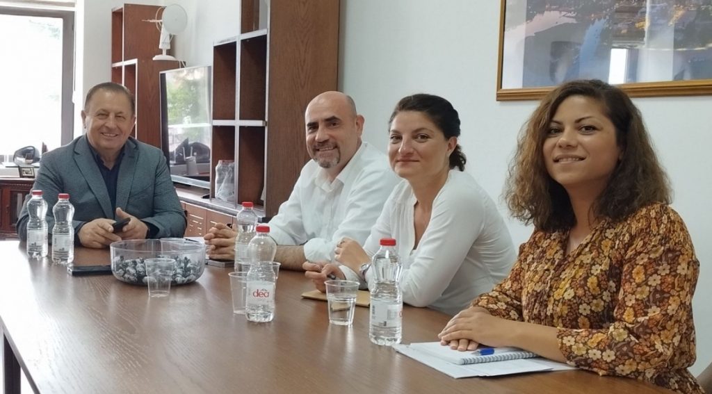 Country Director Mr. Nehat Ramadani met the mayor of Struga municipality, Mr. Ramis Merko