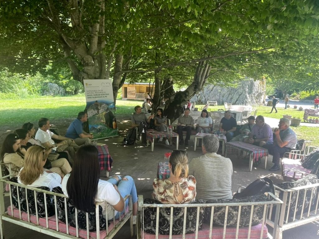 CNVP meeting with KfW-PONT in Valbona valley, Albanian National Park