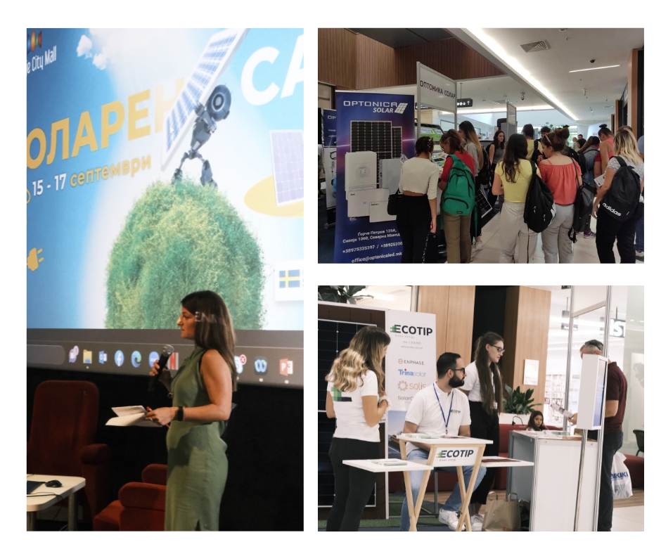 The “Solar energy Fair” event was held in Skopje