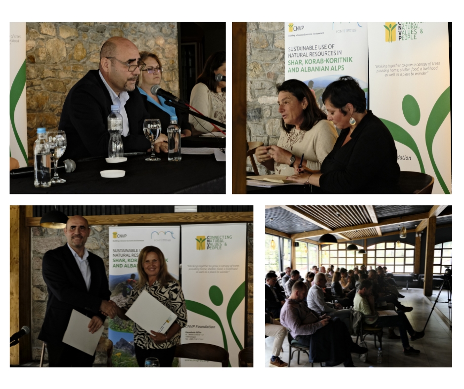 CNVP awards 13 grants direct assistance to local communities in the NP Shar Mountains and NP Mavrovo