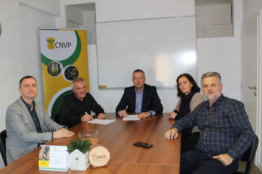 PA between CNVP and ORGANIKA for development of advisory local network in the sector of NWFP and MAP