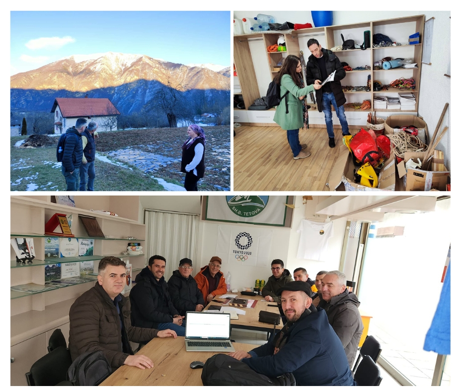 The CNVP project team conducted monitoring visits to 13 organizations, beneficiaries of grants