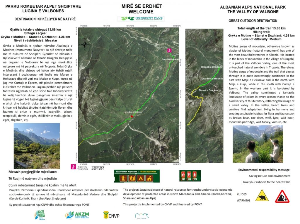 Safer trails to explore the Albanian Alps