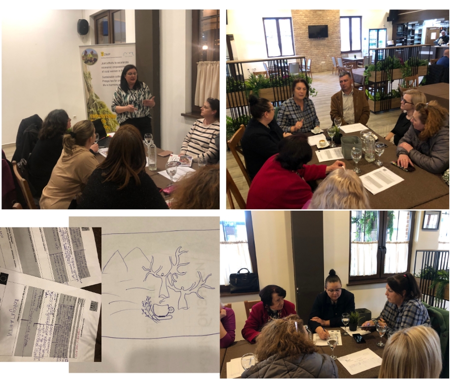 Rural women of Prespa were part of the mountain tea branding workshop