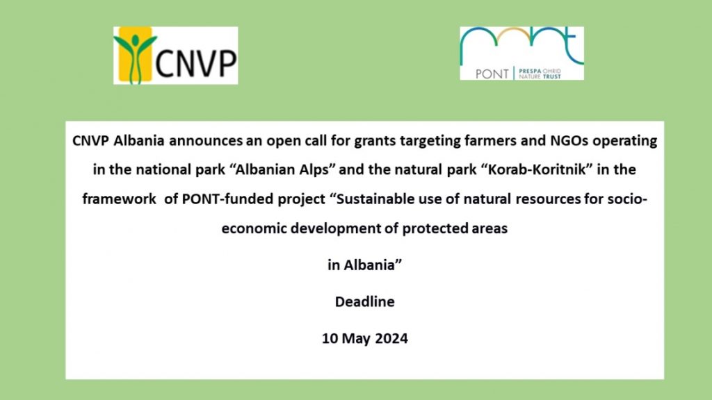 Thirrje per projekt propozime – Open Call for Project Proposals