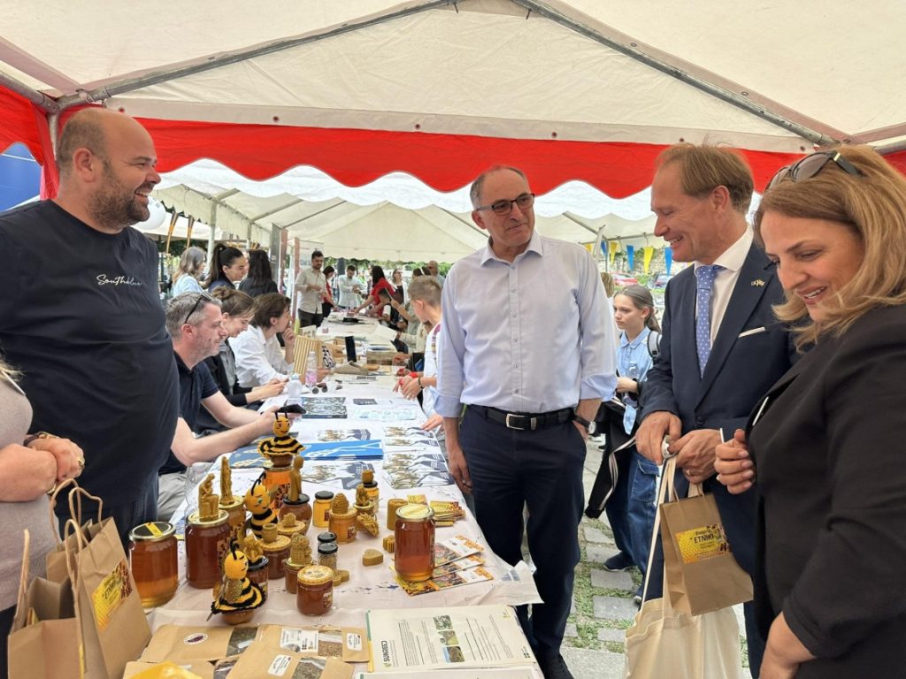 CNVP Kosovo Participates at Swedish Embassy's “Pop-Up Embassy” Event in Prizren