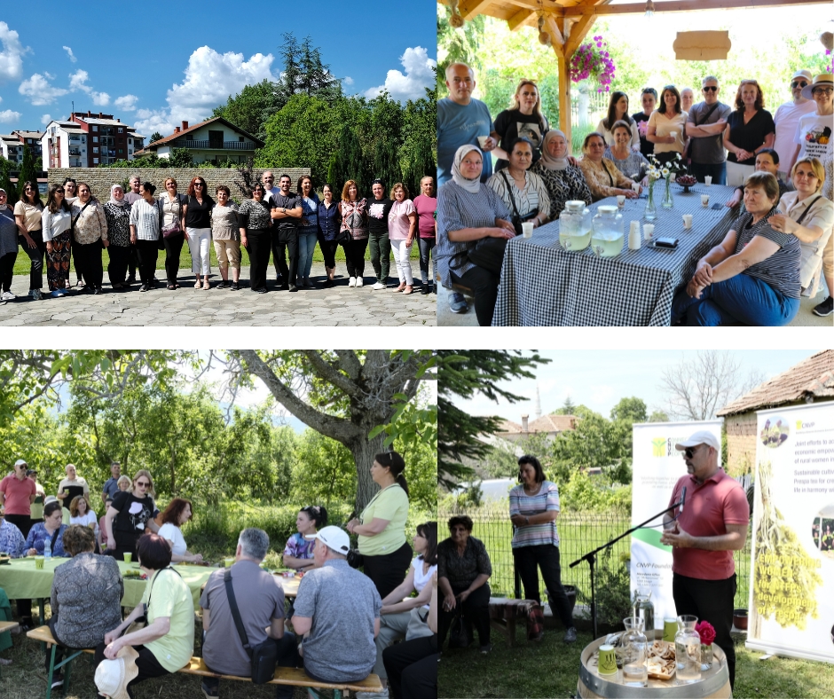CNVP / PONT sub – grantees on a study visit to Prespa region