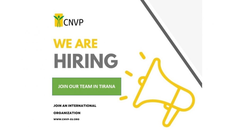 Vacancy announcements for CNVP Albania