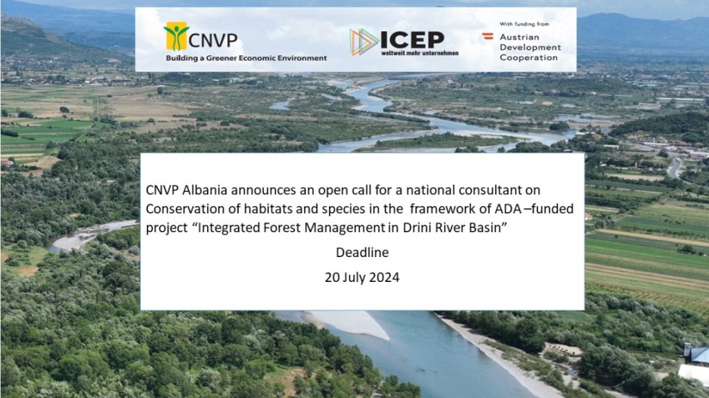 Open call for a national consultant to support the implementation of IFM project