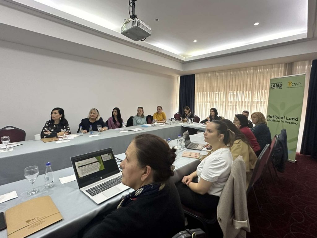 The Kosovo National Land Coalition Kicks Off Workshops With Women