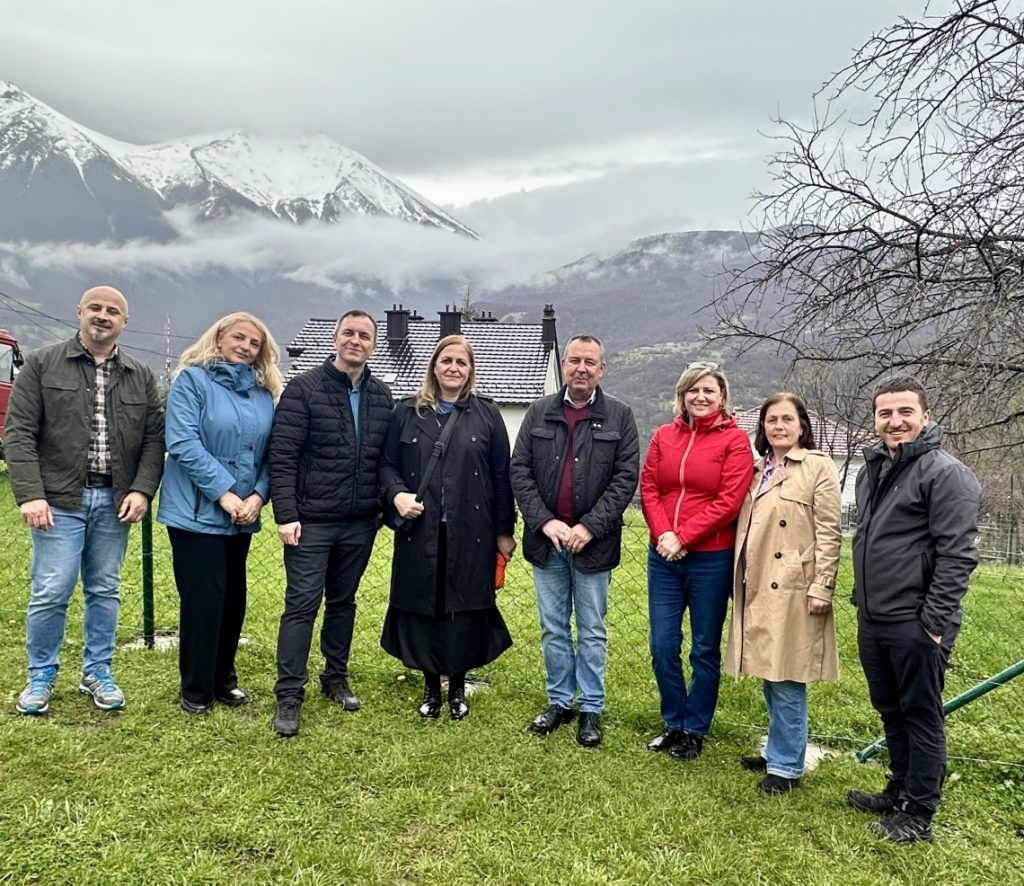 CNVP Kosovo Staff Visit Collector and Processor of NWFPs and MAPs