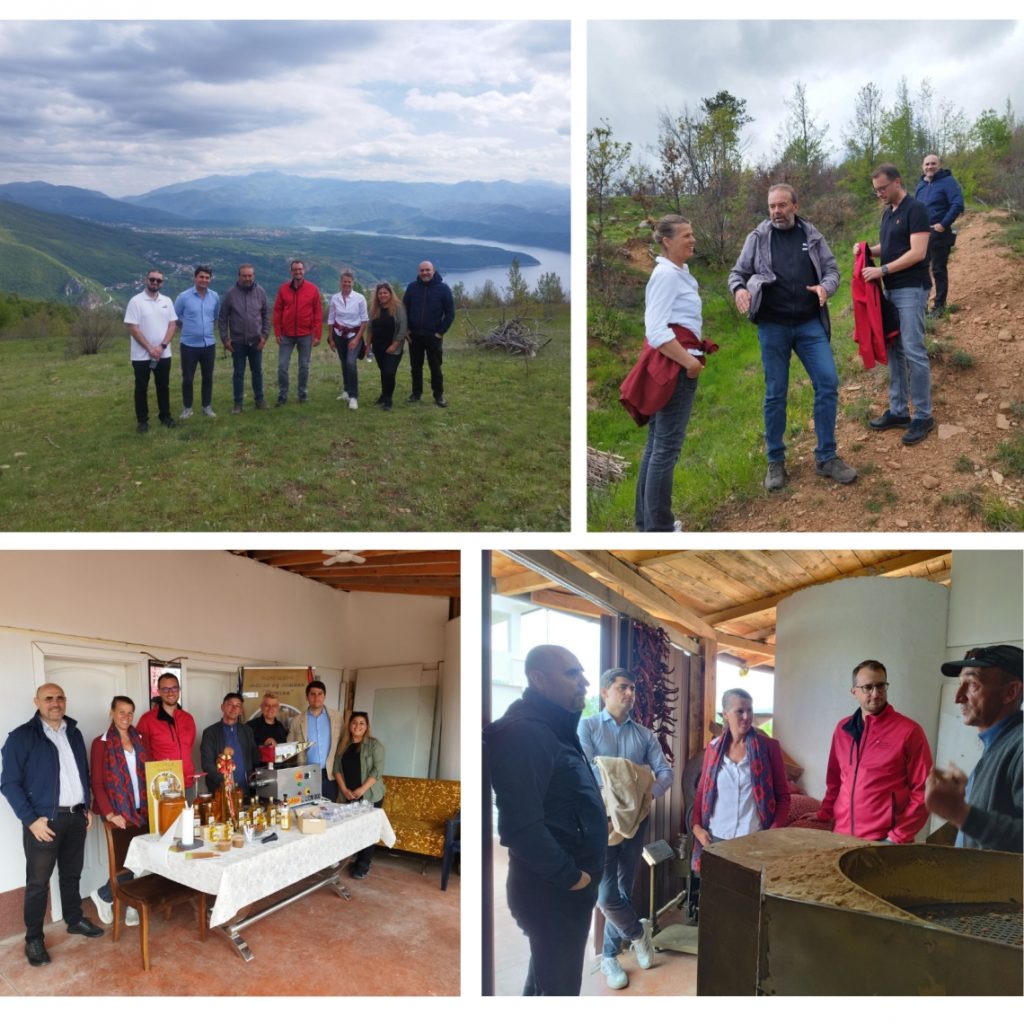 CNVP North Macedonia organized a field visit within the Project “Integrated Forest Management Along