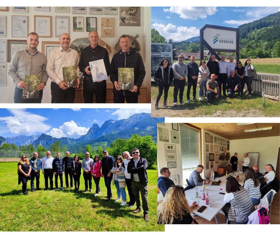 CNVP North Macedonia Team on a Study Visit to Gesäuse National Park