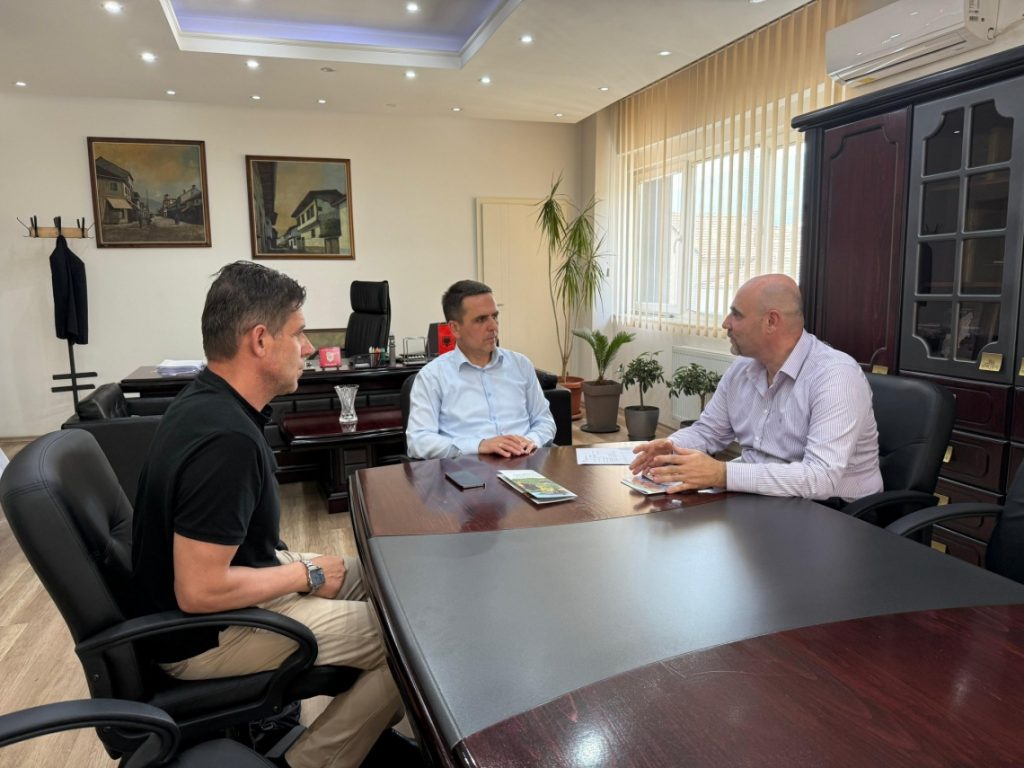 CNVP meets with the Mayor of Tetovo, Mr. Bilall Kasami