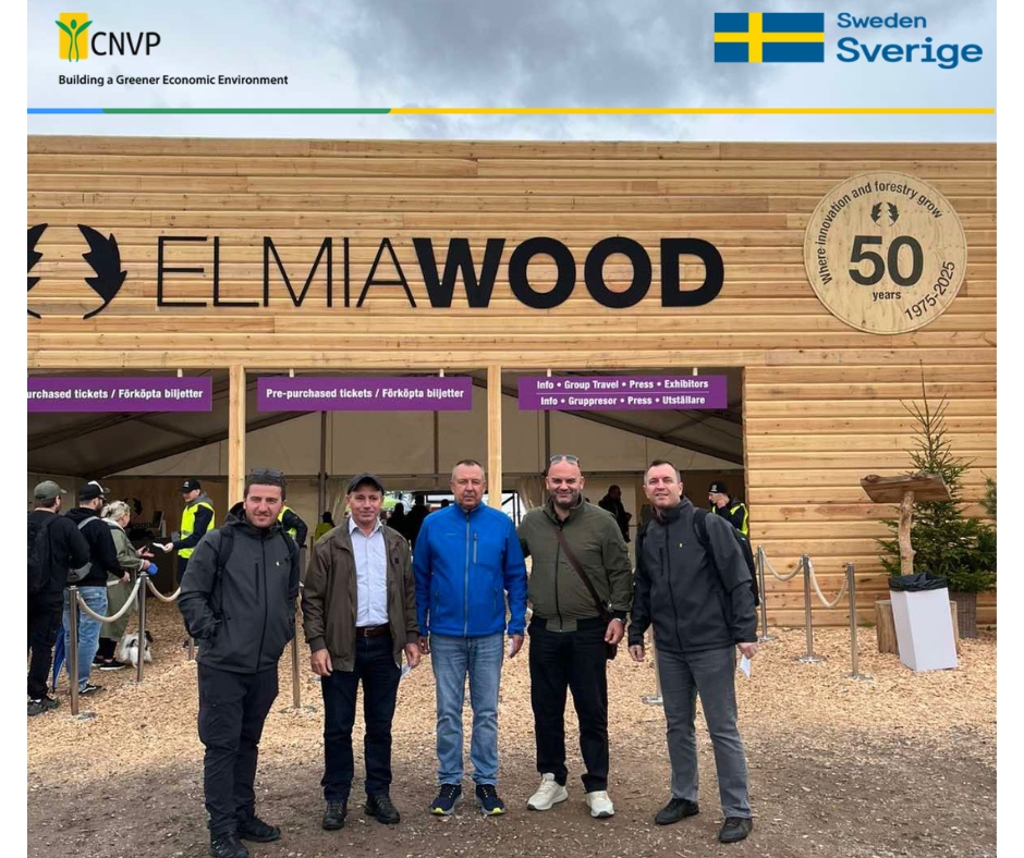 CNVP Kosovo and SUNREED at ELMIA Wood 2025
