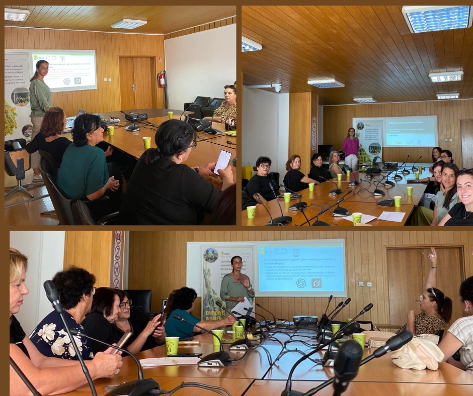 Rural Women from Prespa Trained in Digital Skills