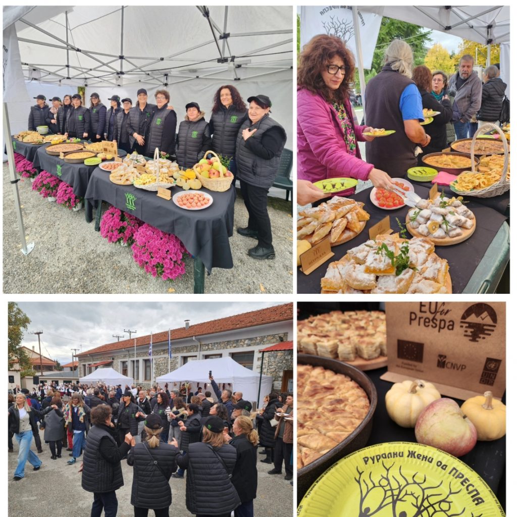 Rural Women of Prespa promote traditional cuisine at the “Flavors of Prespa” Festival in Greece