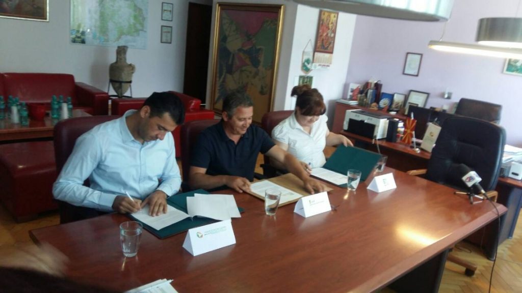 Signed memorandum for forest certification, Macedonia