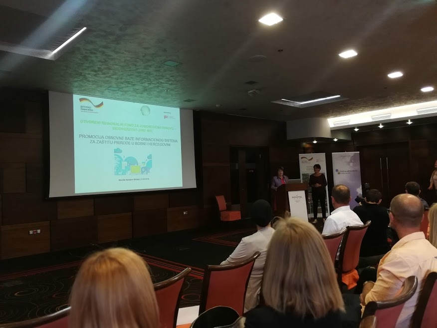 Promotion of BiH Informational System for Nature Protection database