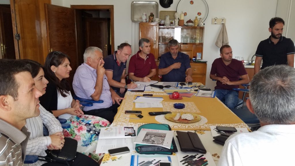 CNVP Albania discusses waste management in Diber
